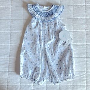 NWT Edgehill Collection Smocked Collar Jumper 6M